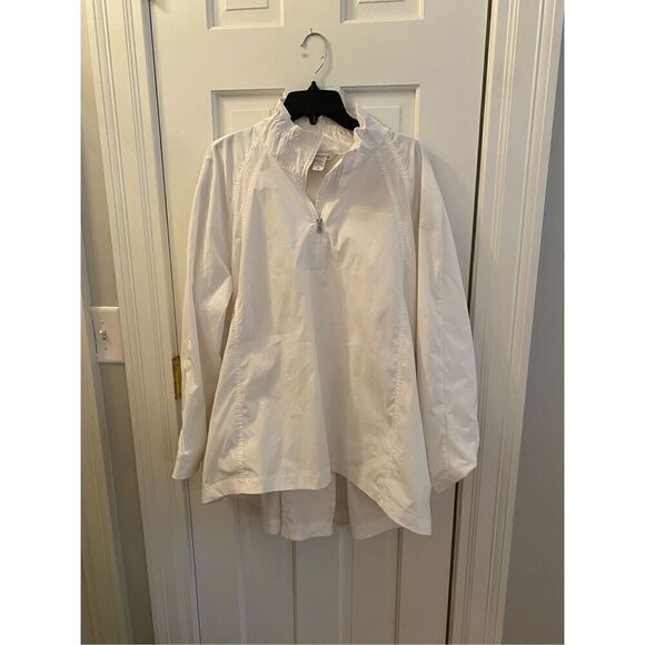 Athleta Advantage Poplin top EXTRA LARGE - Picture 5 of 13